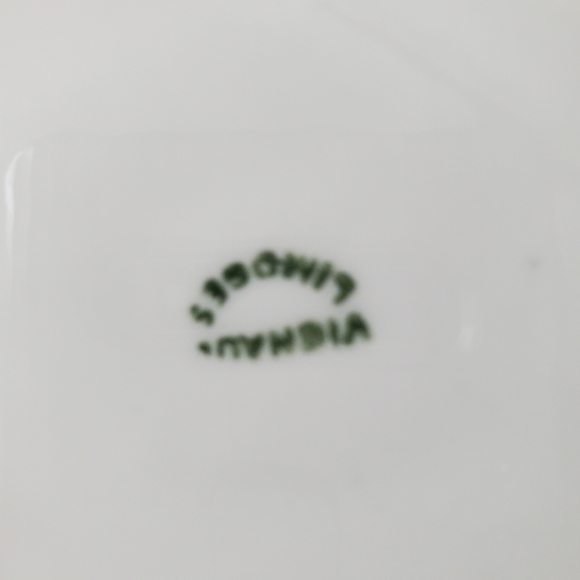 Vienaud Limoges Small Serving Plate with 24kt gold trim modern-looking - Picture 9 of 11